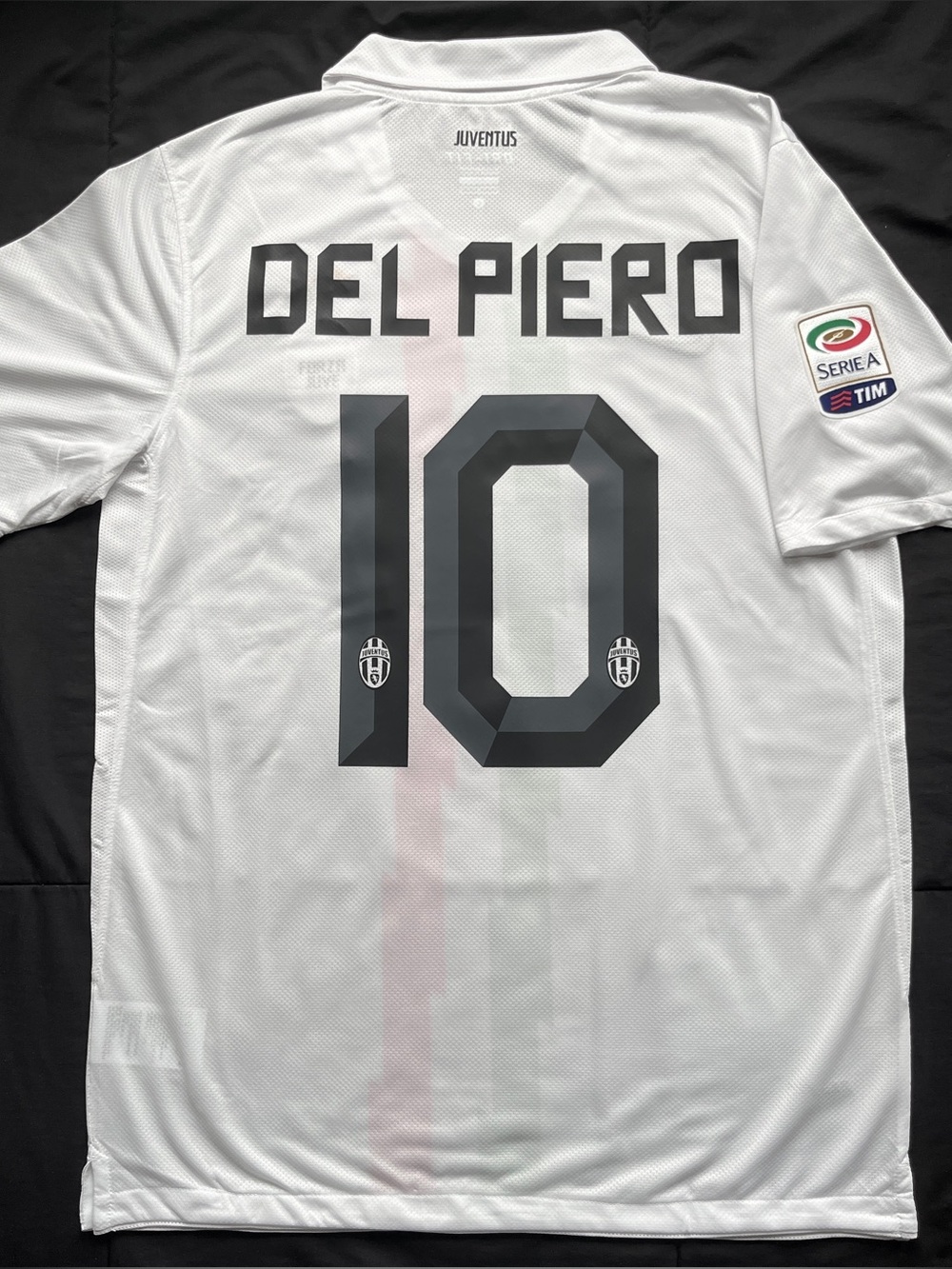 Del Piero #10 Juventus Soccer Jersey 2010/2011 Away White